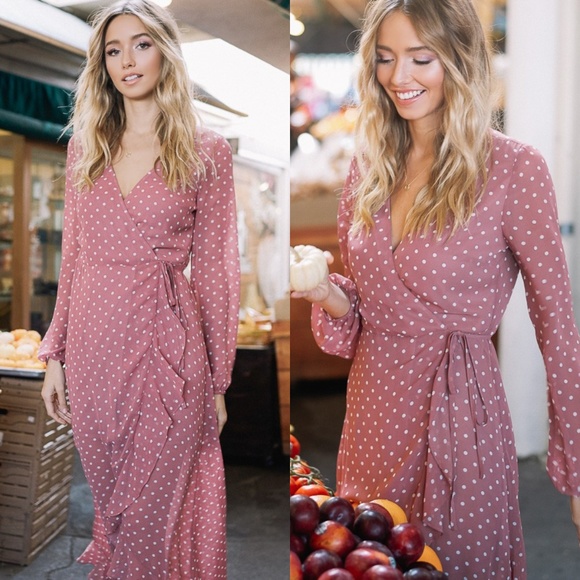 'Rosewood' Wrap Maxi Dress - Picture 2 of 8